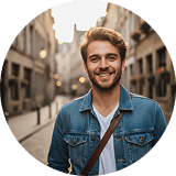 Usuario empleando la plataforma de trading automatizado con IA de Osmira Venturance